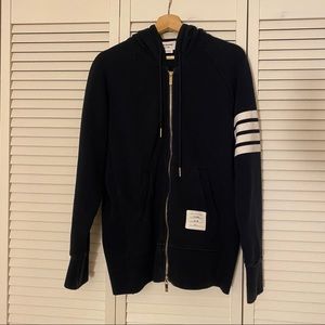 Thom Browne full zip hoodie